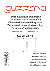 Instrukcja Guzzanti GZ 44 Lodówka