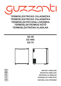 Manuál Guzzanti GZ 70W Lednice