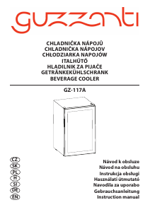 Manual Guzzanti GZ 117A Refrigerator