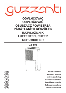 Instrukcja Guzzanti GZ 593 Osuszacz