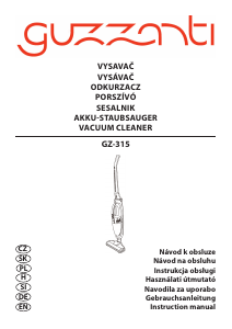 Manual Guzzanti GZ 315 Vacuum Cleaner