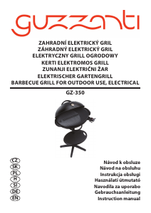 Manual Guzzanti GZ 350 Barbecue