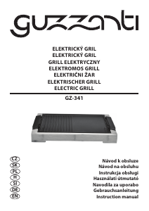 Használati útmutató Guzzanti GZ 341 Asztali grillsütő