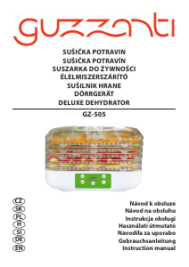Manual Guzzanti GZ 505 Food Dehydrator
