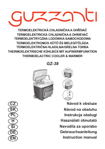 Instrukcja Guzzanti GZ 38 Lodówka turystyczna