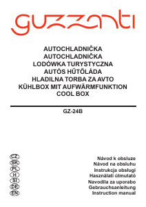 Használati útmutató Guzzanti GZ 24B Hűtőláda