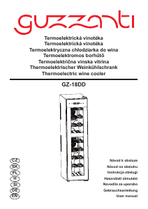 Návod Guzzanti GZ 18DD Vinotéka