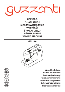Instrukcja Guzzanti GZ 119 Maszyna do szycia