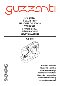 Bedienungsanleitung Guzzanti GZ 118 Nähmaschine