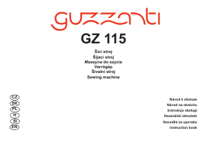 Návod Guzzanti GZ 115 Šijací stroj