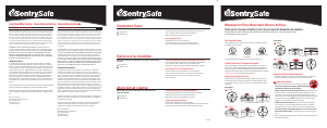 Manual de uso SentrySafe CHW30102 Caja fuerte