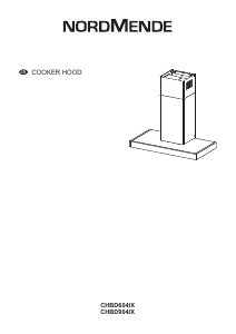 Manual Nordmende CHBD904IX Cooker Hood