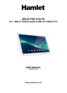 Manual Hamlet XZPAD412LTE Zelig Pad Tablet