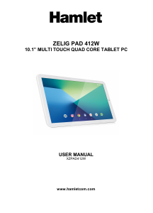 Manual Hamlet XZPAD412W Zelig Pad Tablet