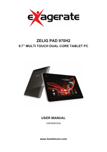 Manual Exagerate XZPAD970H2 Zelig Pad Tablet