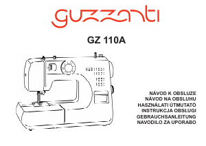 Návod Guzzanti GZ 110A Šijací stroj
