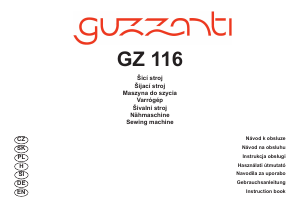 Handleiding Guzzanti GZ 116 Naaimachine