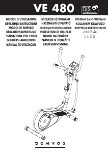 Mode d’emploi Domyos VE 480 Vélo elliptique