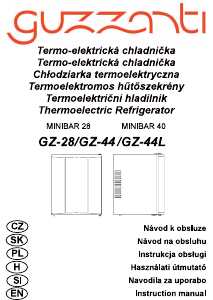 Instrukcja Guzzanti GZ 44L Lodówka