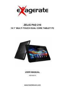 Handleiding Exagerate XZPAD210 Zelig Pad Tablet