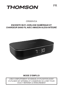 Manual Thomson CR300IVCA Alarm Clock Radio