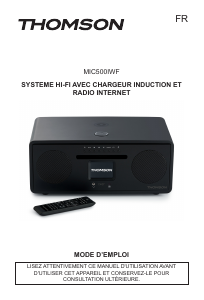 Mode d’emploi Thomson MIC500IWF Stéréo