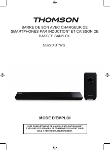 Mode d’emploi Thomson SB270IBTWS Haut-parleur