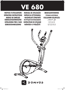 Mode d’emploi Domyos VE 680 Vélo elliptique