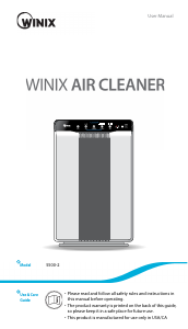 Manual Winix 5500-2 Air Purifier
