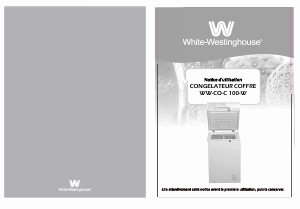 Mode d’emploi White-Westinghouse WW-CO-C 100-W Congélateur