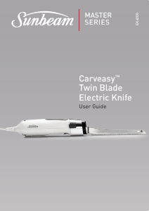 Manual Sunbeam EK6000 Electric Knife