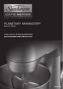 Manual Sunbeam MX9200 Stand Mixer