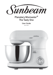 Handleiding Sunbeam MXP3000BK Standmixer