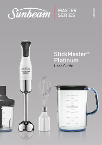 Handleiding Sunbeam SM9000 StickMaster Platinum Staafmixer