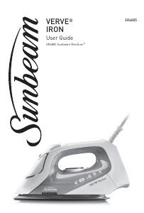 Manual Sunbeam SR6805 Verve Iron