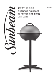 Manual Sunbeam HG5400 Barbecue