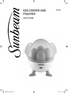 Manual Sunbeam EC4000 Egg Cooker