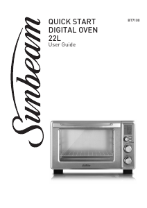 Manual Sunbeam BT7100 Oven