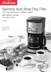 Manual Sunbeam PC7900 Coffee Machine