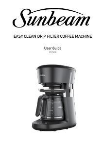 Manual Sunbeam PC7800 Coffee Machine