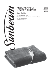 Manual Sunbeam TR4100 Electric Blanket