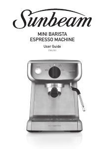 Manual Sunbeam EM4300 Espresso Machine