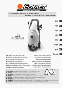 Manual Comet KA Extra 3200 Excel Pressure Washer