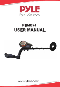 Manual Pyle PHMD74 Metal Detector