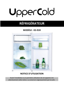 Mode d’emploi Uppercold KS-91R Réfrigérateur