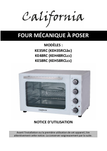 Mode d’emploi California KE48RC Four