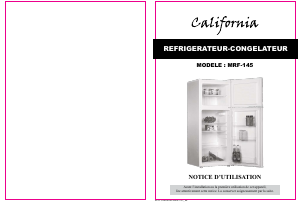 Mode d’emploi California MRF-145 Réfrigérateur