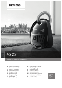 Manual Siemens VSZ3A222 Vacuum Cleaner