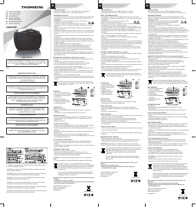 Bedienungsanleitung Thomson RT223 Radio