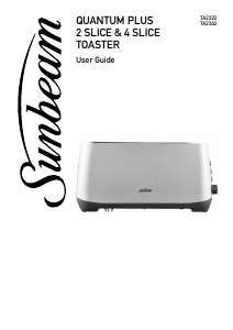 Manual Sunbeam TA2320 Toaster